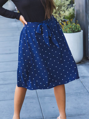 The Eden Skirt - Navy