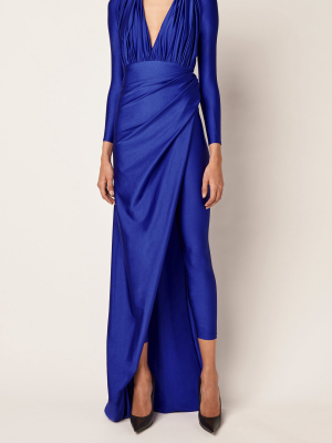 Draped Jersey Gown