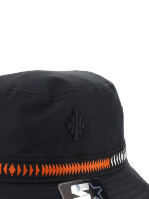 Marcelo Burlon County Of Milan Embroidered Bucket Hat