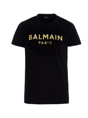 Balmain Logo Printed T-shirt