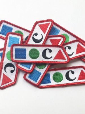 Moca Embroidered Patch