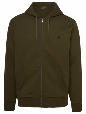 Polo Ralph Lauren Logo Embroidered Zipped Hoodie