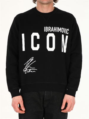 Dsquared2 X Ibrahimović Icon Crewneck Sweatshirt