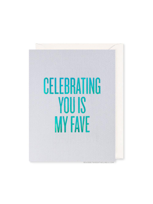 Celebrating You Card
