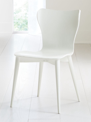 Brera White Bentwood Dining Chair