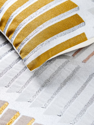 Stacked Lines Pillow Cover