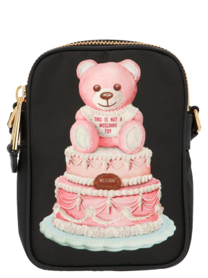 Moschino Teddy Bear Cake Crossbody Bag