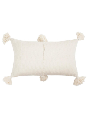 Archive New York Antigua Pillow - Natural White