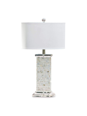 Brook Mother Of Pearl Table Lamp