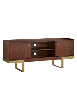 Luther Tv Stand Walnut - Angelo:home