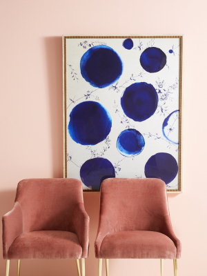 Blue Dots Wall Art