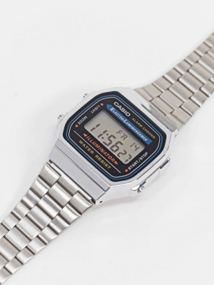 Casio A168wa-1yes Digital Bracelet Watch