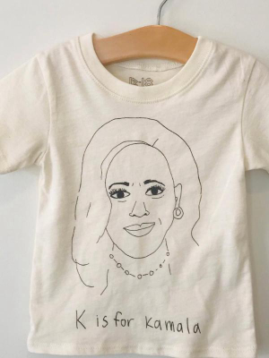 K Is For Kamala Kids Tee