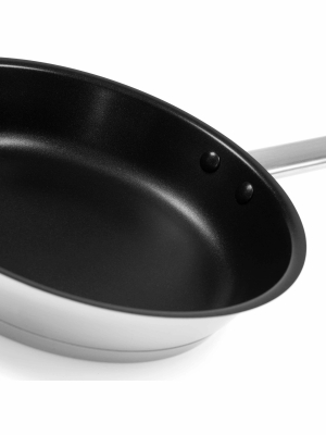 Berghoff Essentials 8" 18/10 Non-stick Ss Fry Pan, 1.2 Qt - Manhattan