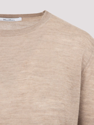 Max Mara Marmo Crewneck Knit Top