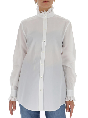 Dolce & Gabbana Ruffled Collar Shirt