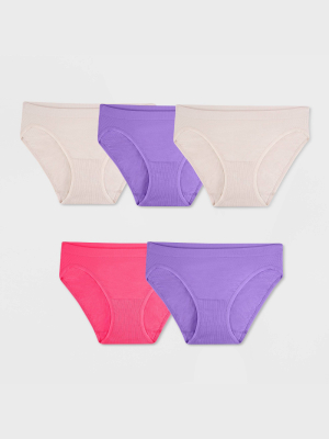 Fruit Of The Loom® Women's Breathable Seamless Bikini Briefs 3+2 Bonus Pack