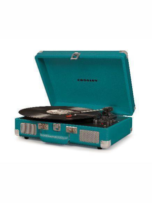 Crosley Cruiser Deluxe Turntable With Bluetooth - Teal