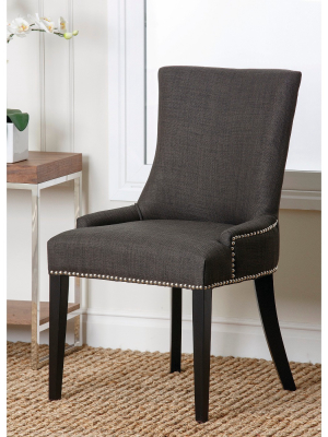 Maggie Fabric Nailhead Trim Dining Chair - Abbyson Living