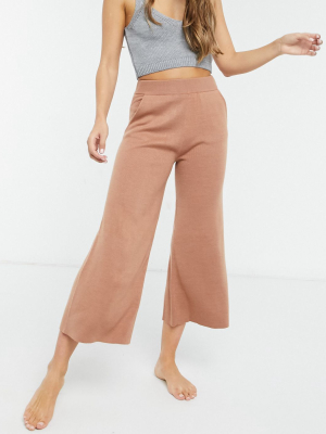 M Lounge Relaxed Wide Leg Pants Co-ord