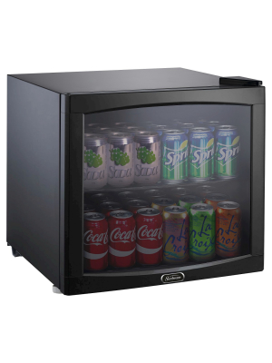 Sunbeam 1.7 Cu. Ft. Mini Refrigerator Beverage Center - Black Jc-50ny