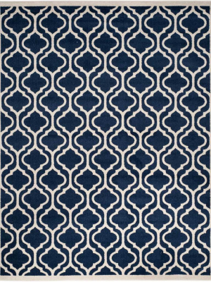 Amherst Navy/beige Area Rug