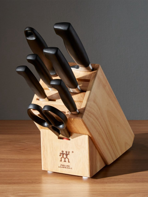 Zwilling ® J.a. Henckels Four Star 8-piece Birch Knife Block Set