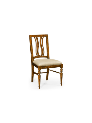 Curved Back Side Chair