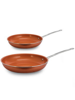 Better Chef Ceramic Coated Copper Non-stick 12in Frying Pan