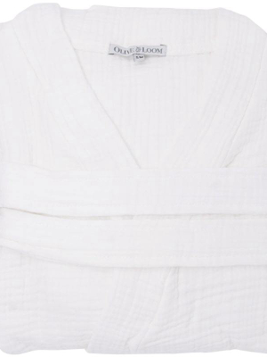 Spa Robe: White