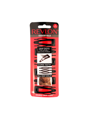 Revlon Contour Grip Clips - 6ct