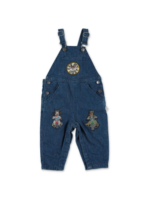 Stella Mccartney Kids Graphic Embroidered Overalls