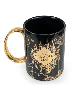 Seven20 Oversized Harry Potter Marauder's Map Ceramic Coffee Mug | Holds 64 Oz.