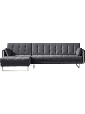 Paloma Sofa Bed Dark Gray