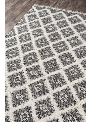 Black Harper Rug