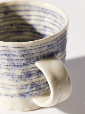 Molly Bernstein Handmade Indigo Mug