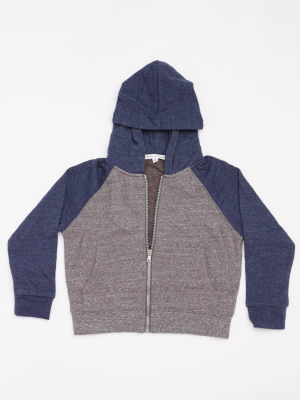 Pacific Colorblock Zip Hoodie