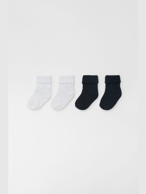 Four-pack Of Basic Socks