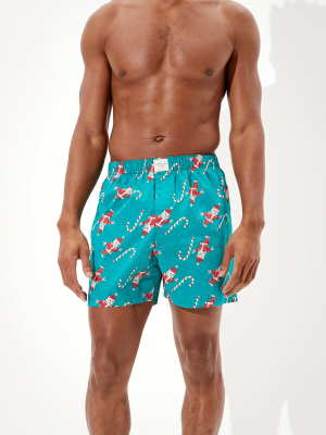 Aeo Xmas Robot Stretch Boxer Short