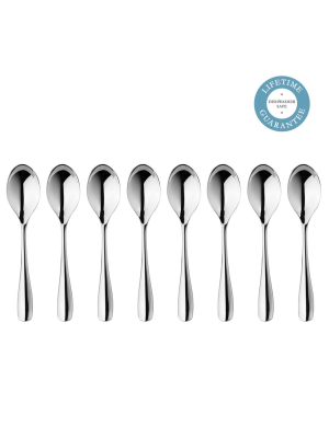 Warwick Bright Coffee/ Spoon, Set Of 8