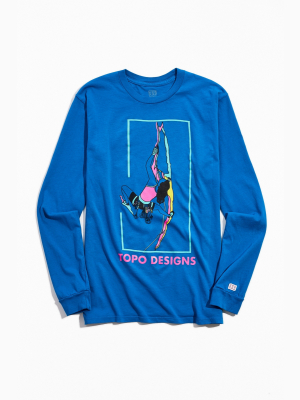 Topo Designs Uo Exclusive Climber Long Sleeve Tee