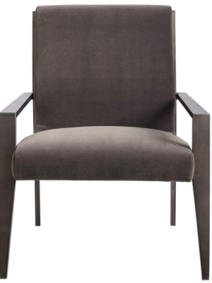 Alchemy Living Urbain Florence Accent Chair - Gray