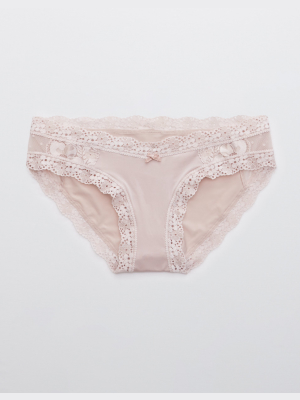 Aerie Garden Party Shine Bikini Underwear