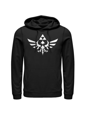 Men's Nintendo Legend Of Zelda Triforce Pull Over Hoodie