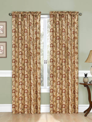 84"x52" Window Curtain Panel - Traditions By Waverly