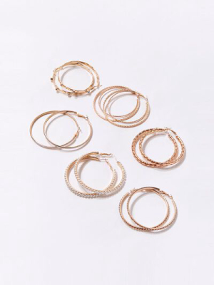 Mini Hoop Earring Set