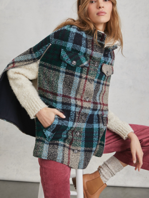 Davis Plaid Capelet