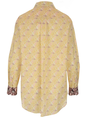 Chloé Hearty Motif Printed Shirt