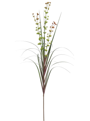 Artificial Eucalyptus Grass Potted (48") - Vickerman