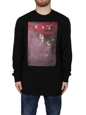 Off-white Caravaggio Print Sweatshirt